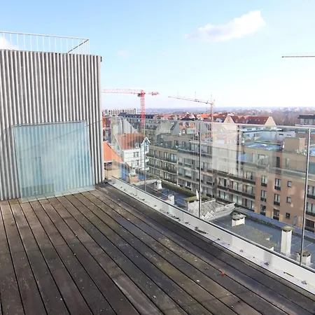 Rooftop Apartment Nieuwpoort With Sea Views, Cleaning Included Apartament Nieuwpoort